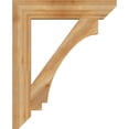 thumbnail image 3 of Ekena Millwork 6"W x 34"D x 42"H Imperial Slat Rough Sawn Bracket, Western Red Cedar, 3 of 4