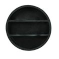thumbnail image 1 of Wooden Moon Shaped Storage Shelf Living Room Wall Mounted Hanging Rack Living Room Kitchen Home Decor, Full Moon, 1 of 1