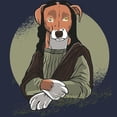 thumbnail image 3 of CafePress - Mona Lisa Dog Sweatshirt - Kids Sweatshirt, Youth Crew Neck Sweatshirt, 3 of 4