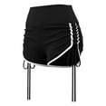 thumbnail image 6 of Athletic Running Shorts for Women Summer Elastic High Waist Slim Fit Ruched Side Workout Gym Yoga Compression Shorts, 6 of 7