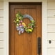 thumbnail image 1 of Corona de flores de huevo de Pascua para puerta de entrada, vacaciones, guirnalda de puerta de Pascua de primavera, decoración de pared y ventana BLESIY Corona de huevos de Pascua, 1 of 6
