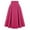 Hot Pink, variant on Maxi Skirts for Women 2025 Women's Flowy Handkerchief Hemline Midi Skirt(Khaki,L)