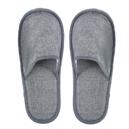 

Hemoton Slippers Disposable One Toe Spa Closed Close Amenities Cotton Guests Home Hotel Footwears Slipper Slipping Anti Off