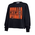 thumbnail image 2 of Women's '47  Navy Chicago Bears Stacked Sydney Long Sleeve T-Shirt, 2 of 3