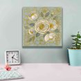 thumbnail image 4 of Epic Graffiti 'Sage Floral II' by Silvia Vassileva, Canvas Wall Art, 12"x12", 4 of 8