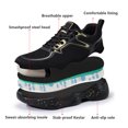 thumbnail image 5 of Steel Toe Cap Trainers for Men Women Lightweight Safety Work Shoes Steel Toe Sneakers Breathable Non Slip Work Shoes Puncture Proof, 5 of 8