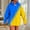 009 Blue, variant on Womens Fall Fashion 2025 Trendy Oversized Hoodie Sweatshirts Gradient Color Casual Drawstring Hoodies
