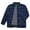 Blue, variant on Victory Men's Brawny Sherpa-Lined Flannel Jacket - RED/BLK - M