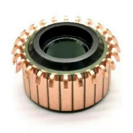 

28.2 x 12 x 15(17.5) mm 24P Teeth Copper Hook Type Electrical Motor Commutator