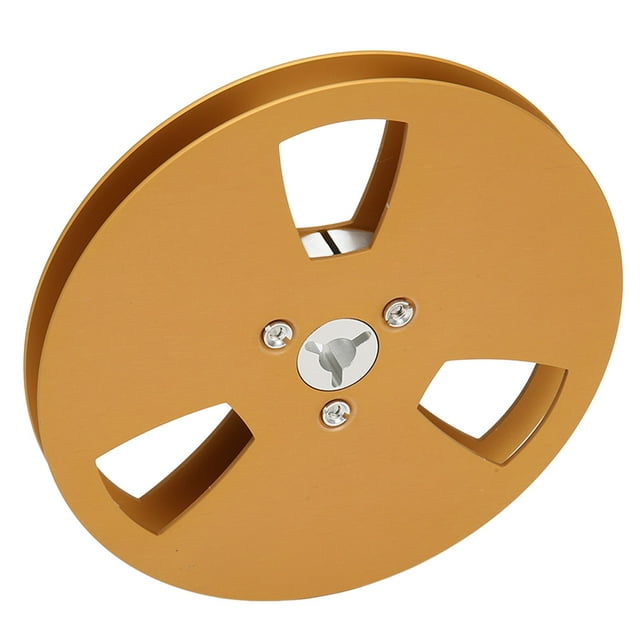 Open Reel Takeup Reel, Universal 1/4 5 Inch Empty Reel Low Noise Aluminum Alloy 3 Hole For Reel To Reel Tape Player
