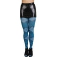 thumbnail image 5 of ToBeInStyle Women's Big Argyle Spandex Pantyhose - Blue/White, 5 of 6