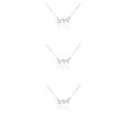 thumbnail image 1 of Guardurnaity Ins Constellations Theme Amistad Collar Rhinestone Delicado Colgante para Lover Festival Gifts Sagittarius Silver Type1 NO1 Guardurnaity CBP222212, 1 of 6