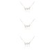 thumbnail image 5 of Sonducket Ins Constellations Theme Amistad Collar Rhinestone Delicado Colgante para Lover Festival Gifts Sagittarius Silver Type1 NO1 Sonducket CBP222212, 5 of 6
