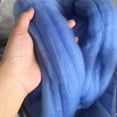 thumbnail image 3 of KQPOINW Arm Knitting Yarn for Coarse Woven Blanket DIY, Soft Super Cotton Washable Tube for Knitting Pet Bed Chair Sofa Yoga Mat Rug (Sky Blue 0.55lbs), 3 of 6