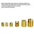 thumbnail image 4 of Insert Auto-Tappant, 60 Pcs 302 Types Accessoires de Fixation en Acier au Carbone Insert Fileté Durable, pour Industrie Automobile Rail Véhicule, 4 of 8