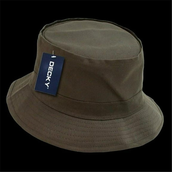 Decky 450-PL-BRN-06 Fishermans Hat, Brown - Small & Medium