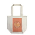 thumbnail image 1 of Lake Tahoe, Lake Life Series, Take Me To The Lake, Contour (100% Cotton Canvas Reusable Tote Bag), 1 of 3
