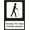 Warning Sign 6, variant on Access at Front Sign - 8"x12" Metal Warning Sign, Handicap Parking Security, Street Business Wall Decor