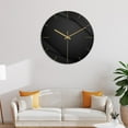 thumbnail image 1 of Decoración de Dormitorio con Batería Silenciosa de 12 "reloj de Pared, Acrílico Y Cubierta Posterior de Plástico C Soledad Reloj de pared, 1 of 8