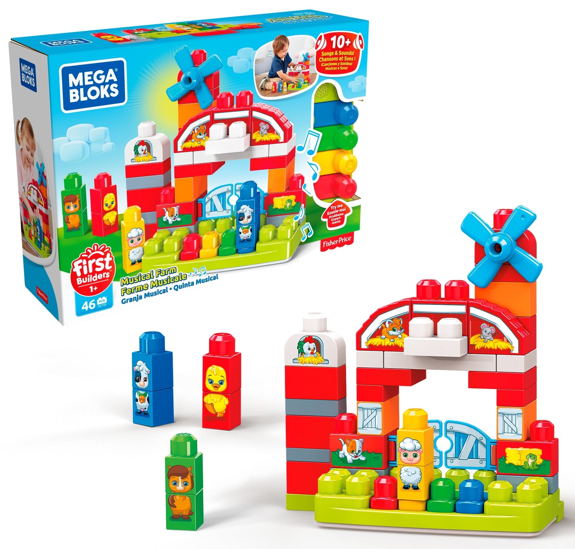 mega bloks musical farm