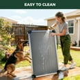 thumbnail image 6 of FXW TitanNest Chew-Proof Elevated Dog Bed, Raised Cot for Indoor/Outdoor/Camping Use, Durable & Washable Padded Pet Bed for Large Dogs, 47.0" L x 29.0" W x 7.3" H, Gray, 6 of 7