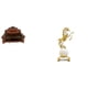 thumbnail image 1 of Sofá en miniatura para muñecas,Muebles de casa de muñecas,modelo de sofá europeo,decoración,Figura de escritorio,Estante de estatua de caballo para escritorio,oficina,decoración del, 1 of 8