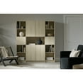 thumbnail image 6 of South Shore Liora, Contemporary Bookcase, Wide Beige, 6 of 13