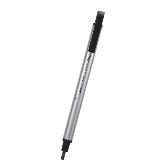 Eraser Pencils Set, 2.3mm Professional Highlight Painting Eraser Thin Mechanical Pencil Eraser Stick with One Click Usage for Detail and Engineering Drawing Corrections
