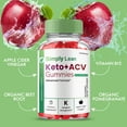 thumbnail image 3 of (3 Pack) Simply Lean Keto ACV Gummies, Simply Lean Keto + ACV Gummies, Official Supplement for Men and Women, 3 of 6