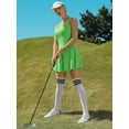 thumbnail image 5 of Charmo Womens Scallped Trim Tennise Dress Workout Athletic Golf Dresses with Shorts and Pockets, 5 of 7
