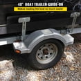 thumbnail image 2 of VEVOR Boat Trailer Guide-ons 48" Rustproof Trailer Guides w/Carpet-padded Boards, 2 of 9