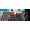 thumbnail image 4 of Gertmenian 21559 Tapis d'Extérieur Collection Freedom Intérieur Extérieur Bordé Moderne Entretien Intelligent Patio Porche Terrasse Tapis de Zone 5x7 Standard, Bordure Palmier Vert, 4 of 7