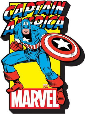 Marvel Details about   Magnet Captain America with Logo Licensed Gifts Toys 95136 NEW 