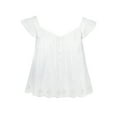 thumbnail image 6 of Jessica Simpson Women's Kera Pintuck Blouse, Sizes XS-XL, 6 of 6