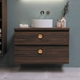 thumbnail image 3 of Perilla Home Set of 6 Round MOP Wooden Cabinet Knobs Decorative Antique Knobs for Home Kitchen Cabinet Hardware Cupboard Door Dresser Wardrobe and Drawer Pull Handle, 3 of 12