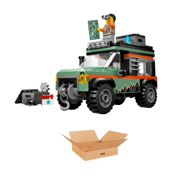 Kit de construcción Lab.G Carro 221 pzs Verde Colores