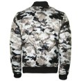 thumbnail image 5 of 9 Crowns Men's Camoflage Bomber Military Flight Field Camo Quilted Jacket (Medium, White Camo), 5 of 5