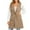 Khaki, variant on CharmCyan Women’s Sleeveless Lapel Long Vest Jacket Single Button Front with Pockets for Layered Outfits Casual Office Wear Black L