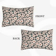 thumbnail image 2 of Pofeuu Daisies Flowers Print Polyester Microfiber Plush Pillowcases, Super Soft and Cozy Pillow Case Covers with Envelop Closure（Pillow core not included）-14"x20", 2 of 6