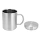 thumbnail image 2 of Taza de acero inoxidable, taza de acero inoxidable con taza para niños, rendimiento comprobado, 2 of 12