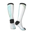 thumbnail image 5 of Lsque Gold Lines Marble Watercolor Printed Crew Socks Men's Women's LightWeight Thin Casual Calf Socks ,Knee High Socks,Cotton Socks, 5 of 9