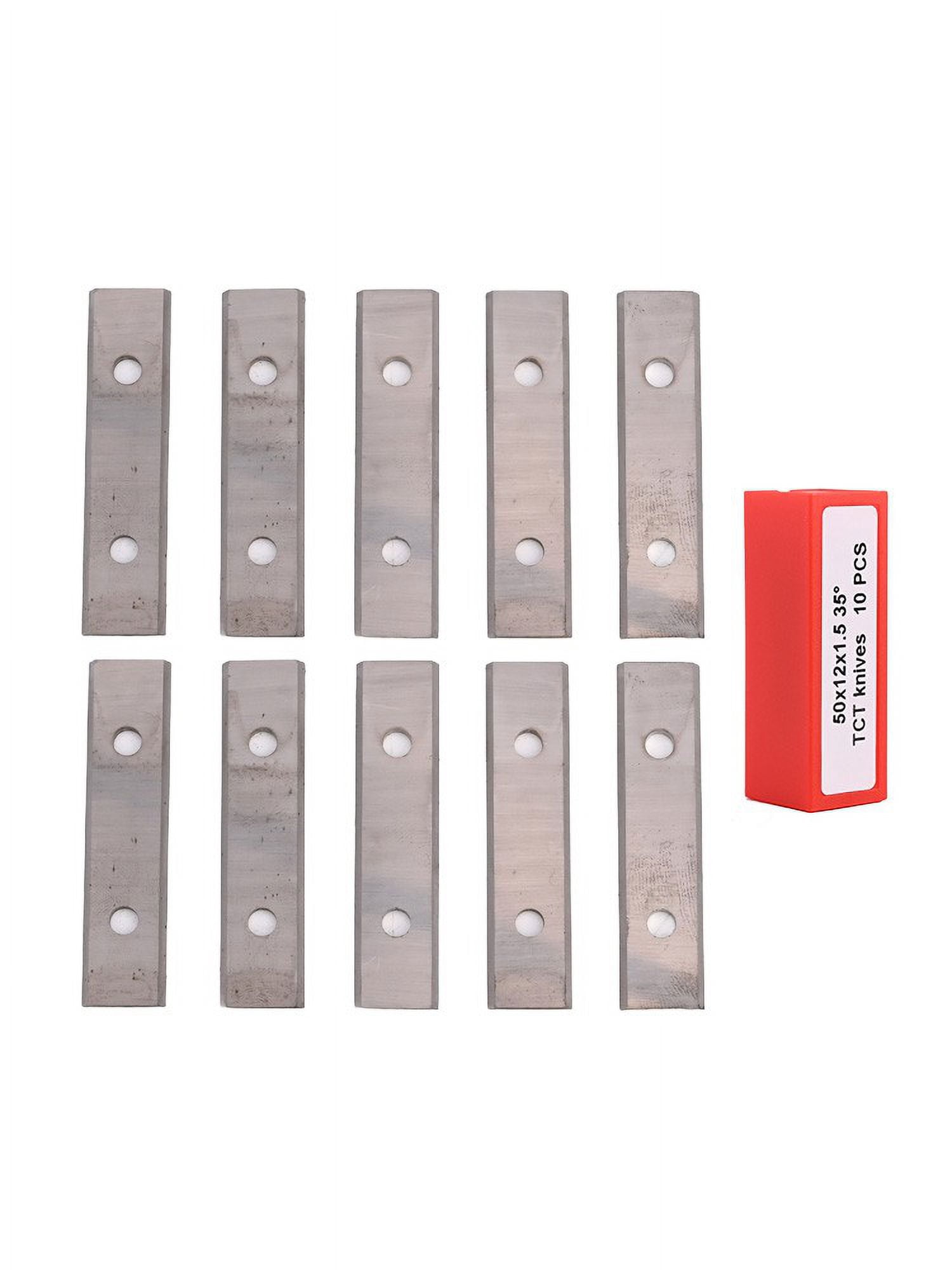 10pcs Square 50x 12 x1.5mm Carbide Inserts Cutter Blades Paint Scraper Blades