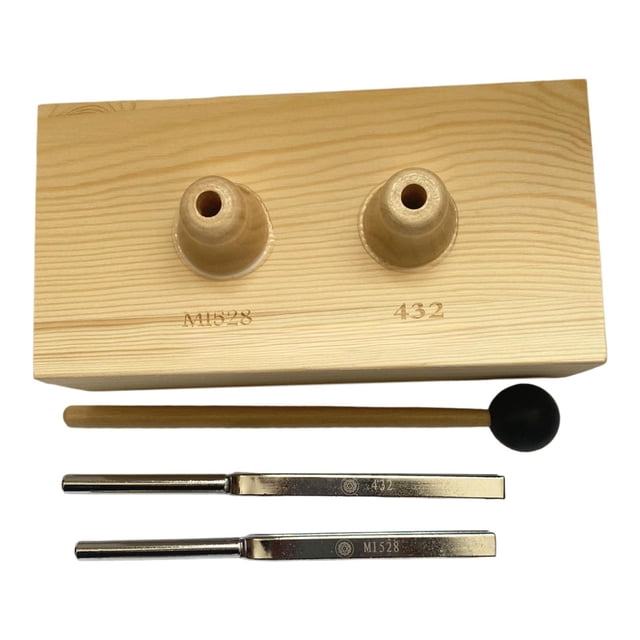 Diapasón de , caja de resonancia, conducción de sonoras, dispositivos de sintonización, herramienta de sonido de madera para psicoterapia