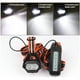 thumbnail image 5 of Yuarrent Luces para correr Lámpara de advertencia nocturna Linterna recargable Camping Correr Jogging Ciclismo Haz ajustable Seguridad nocturna Estufas de camping, 5 of 6