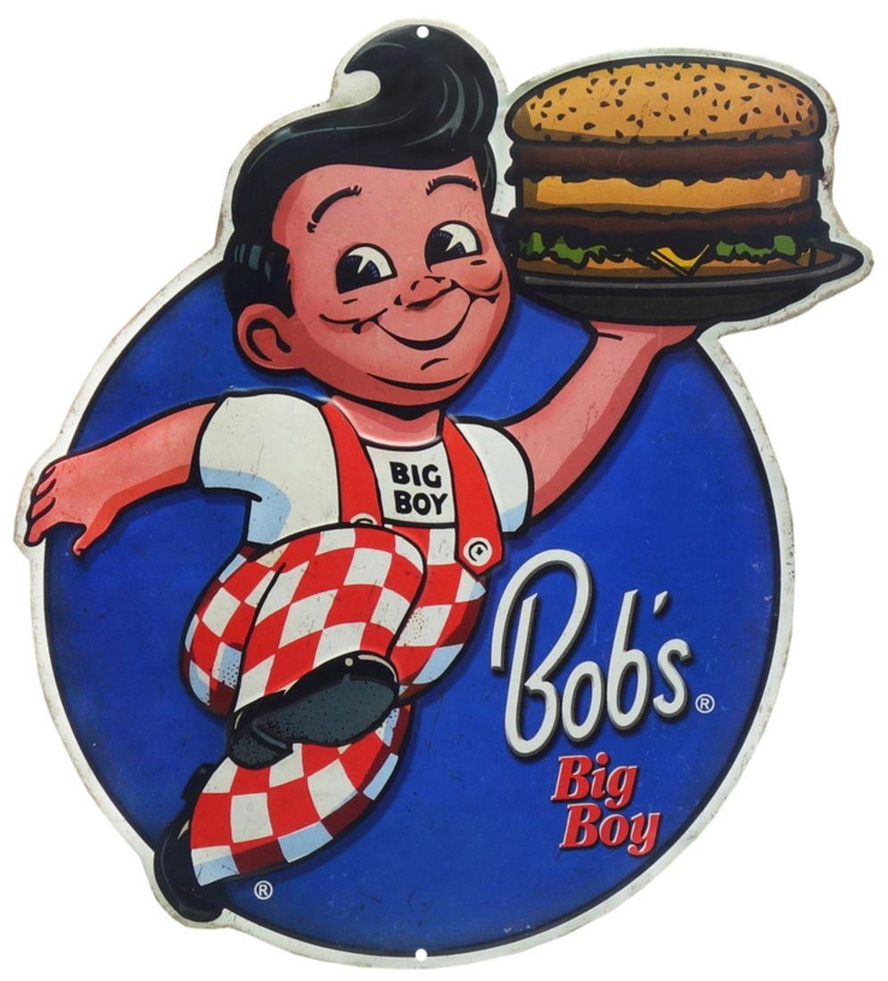 Bob's Big Boy Tin Sign 12x13.5