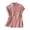 Pink, variant on Timegard Womens Tops Cap Sleeve Button down Shirts Lapel Neck Cotton Linen Casual Lightweight Blouse