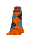 thumbnail image 2 of Marcoliani Milano Italian High Quality Pima Cotton Argyle Mid Calf Socks, 2 of 8