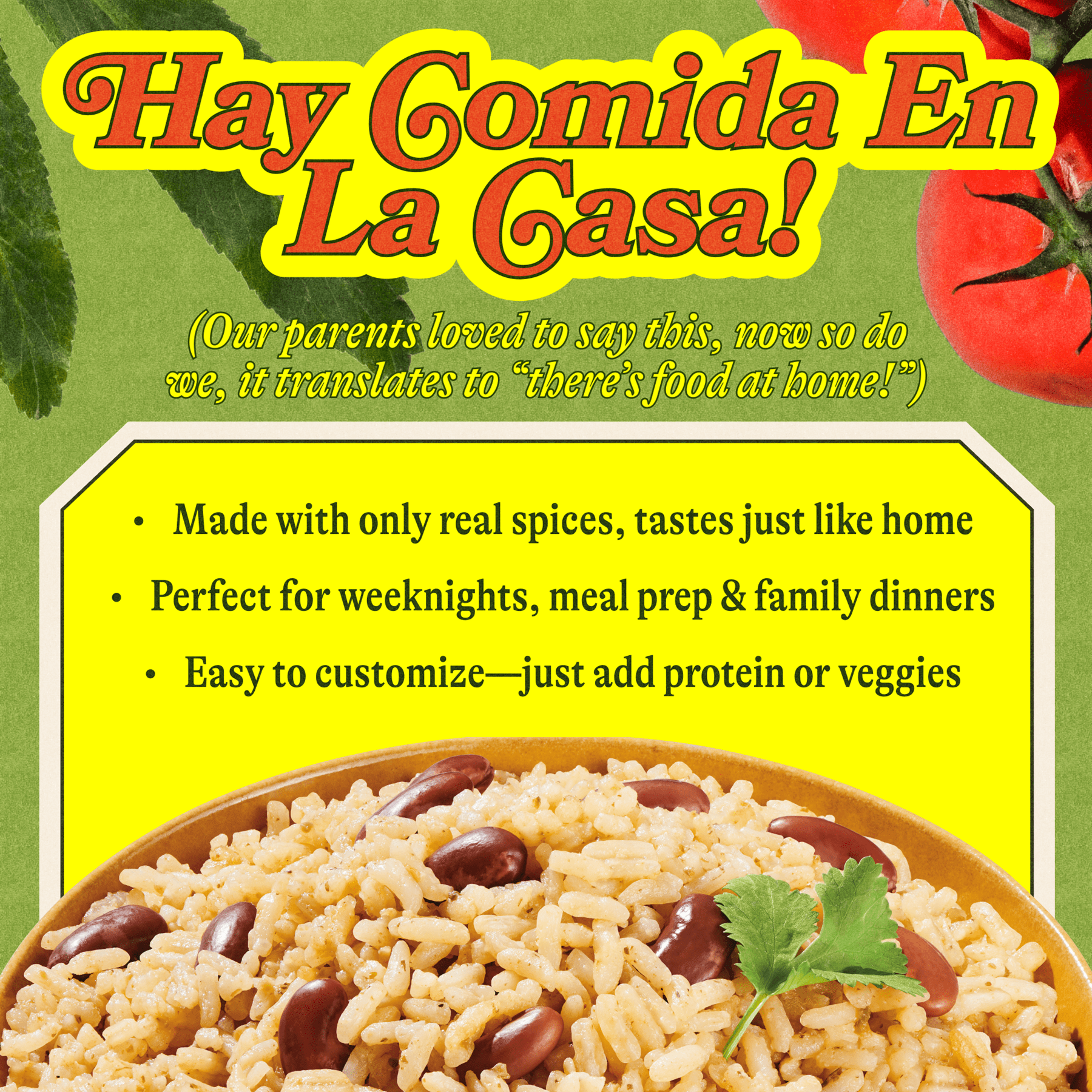 Loisa Rice & Red Beans, Premium Latin Rice & Beans, Non-GMO, No-MSG, No Artificial Flavors, No Preservatives, Organic Spices, 6-Pack