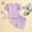 Purple, variant on Dpytoraw Toddler Girls Summer Short Sleeve Solid Tops And Shorts 2PCS Outfits Clothes Set For Children Clothes Spring floral girls matching sets Size Green 18-24 Months