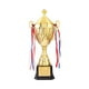 thumbnail image 1 of Trofeo de premio, accesorios para ganar premios, trofeo de metal, copa, trofeos, decoración para niños y niñas Altura 37cm, 1 of 9